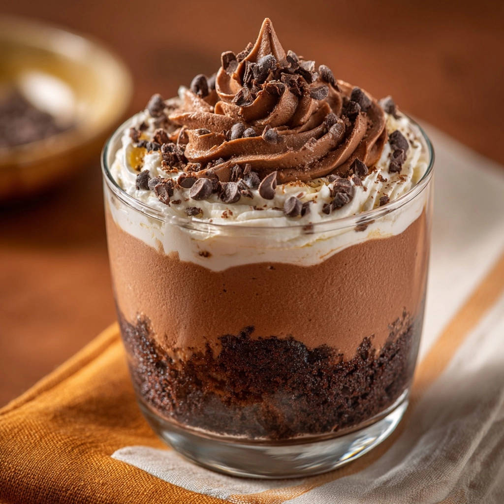 Het ultieme chocolade-mousse-dessert in een glas: het geheim van luchtige perfectie