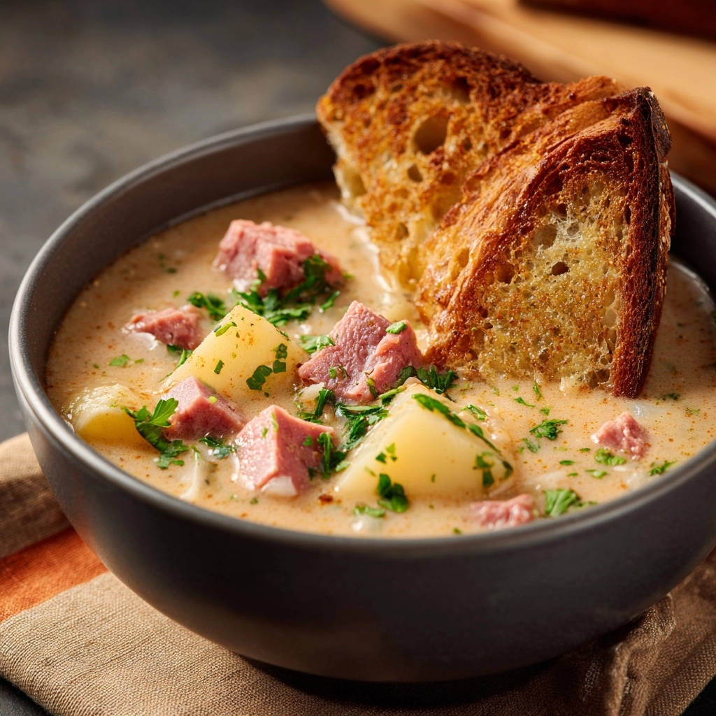 Romige Aardappel-Vleessoep: Nooit meer papperige aardappels!