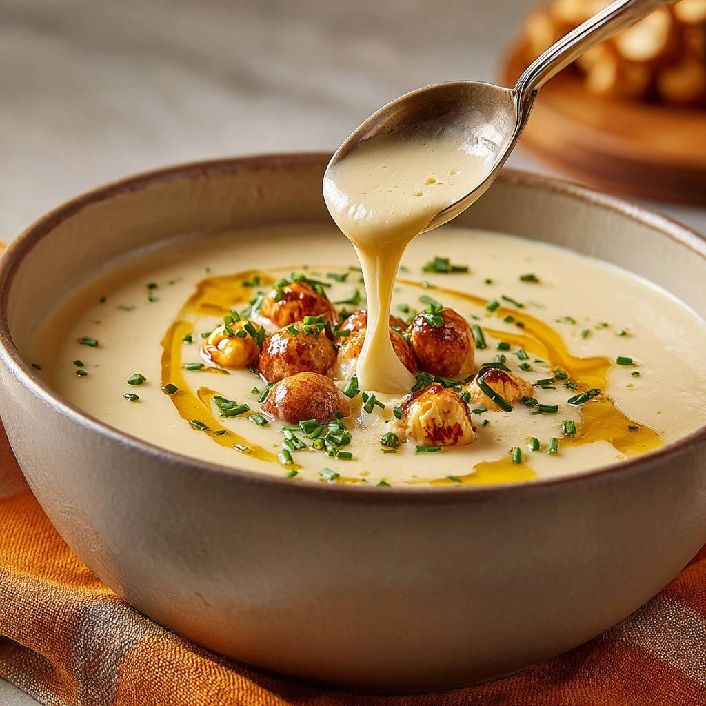 Romige pastinaak-aardappelsoep met krokante balletjes: knapperig tot het einde!