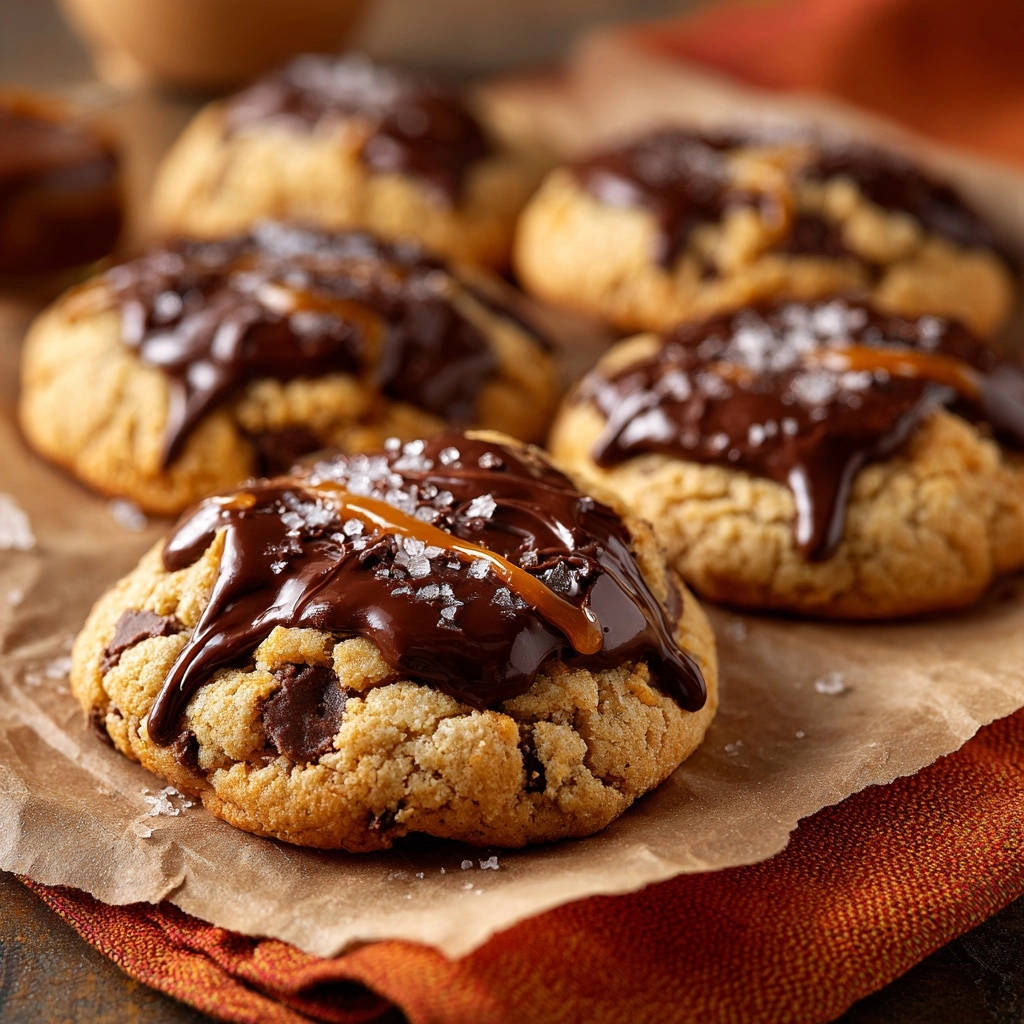 Gezouten Karamel Chocoladekoekjes: Perfect zacht & knapperig genieten