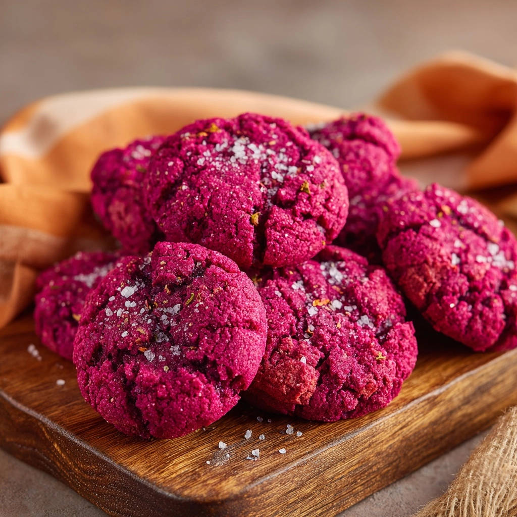 Pink Power-koekjes met zoutkorst: Het geheim van onweerstaanbare zachtheid