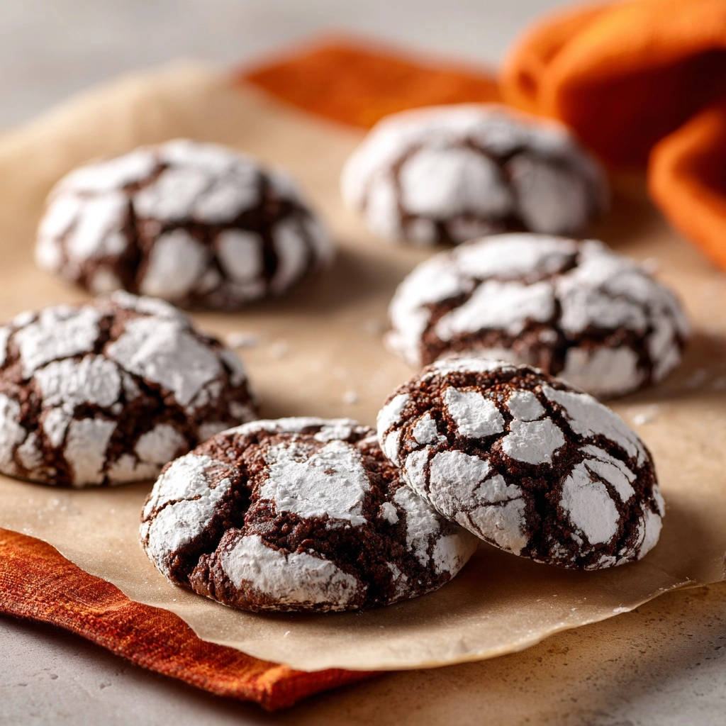 Chocolade Crinkle Cookies: Het recept voor perfecte barstjes