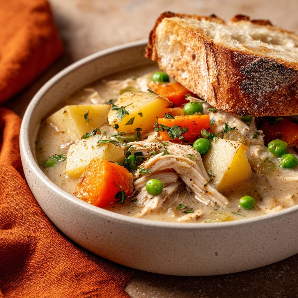 Romige kipstoofpot met aardappelen: nooit meer waterige saus!