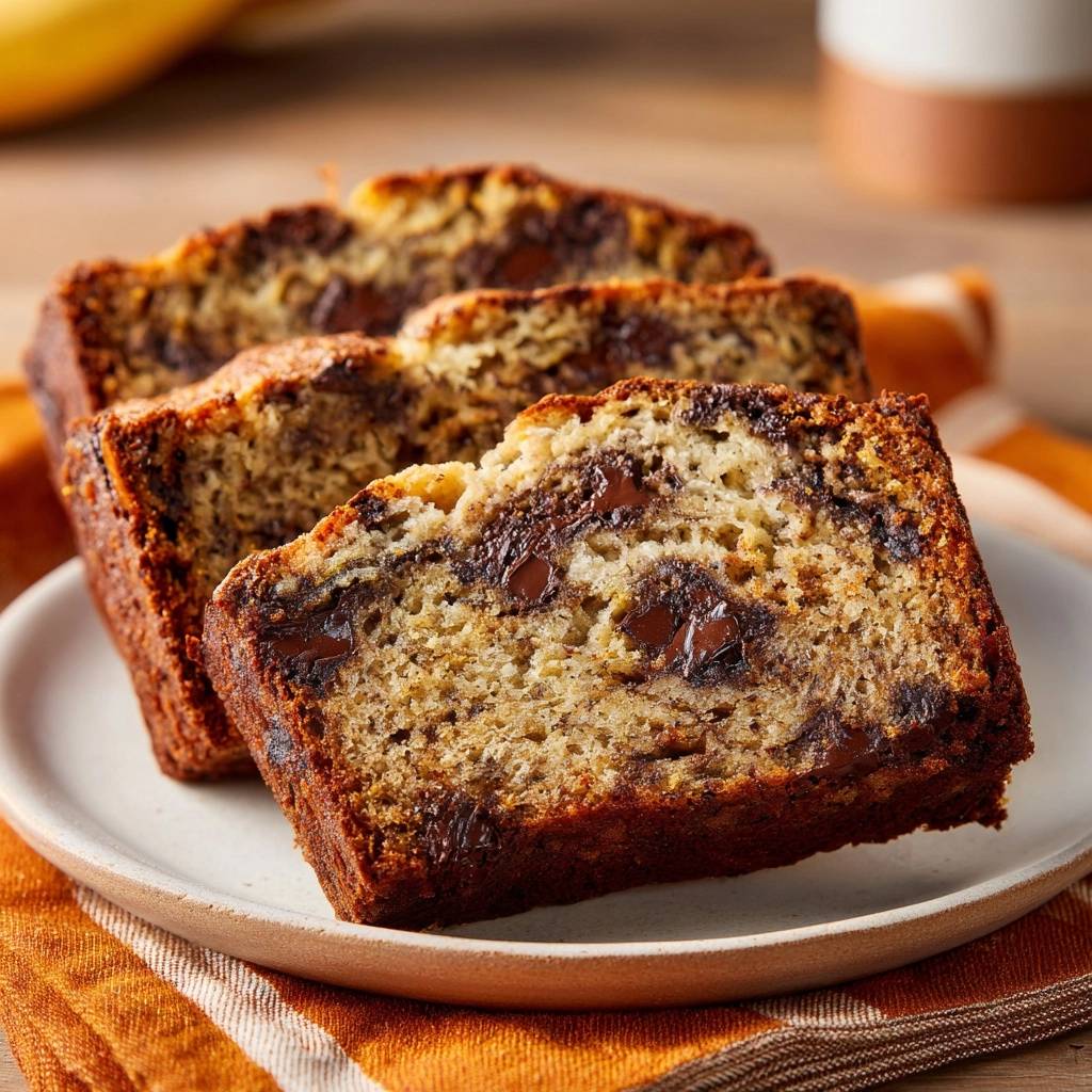 Sappig Banaan-Chocoladebrood – Nooit Meer Zakkende Choco!