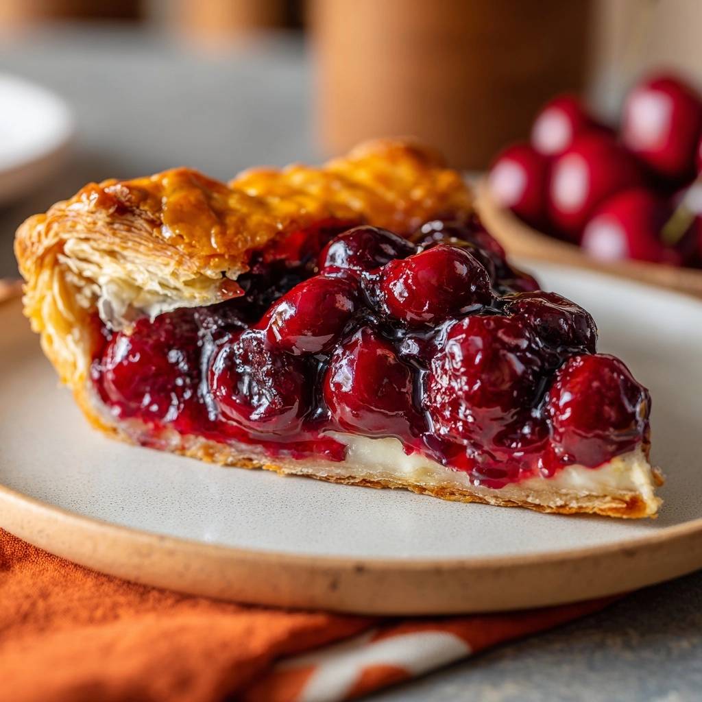 Knapperige kersenbladerdeegtaart (Nooit meer zompige bodem!)