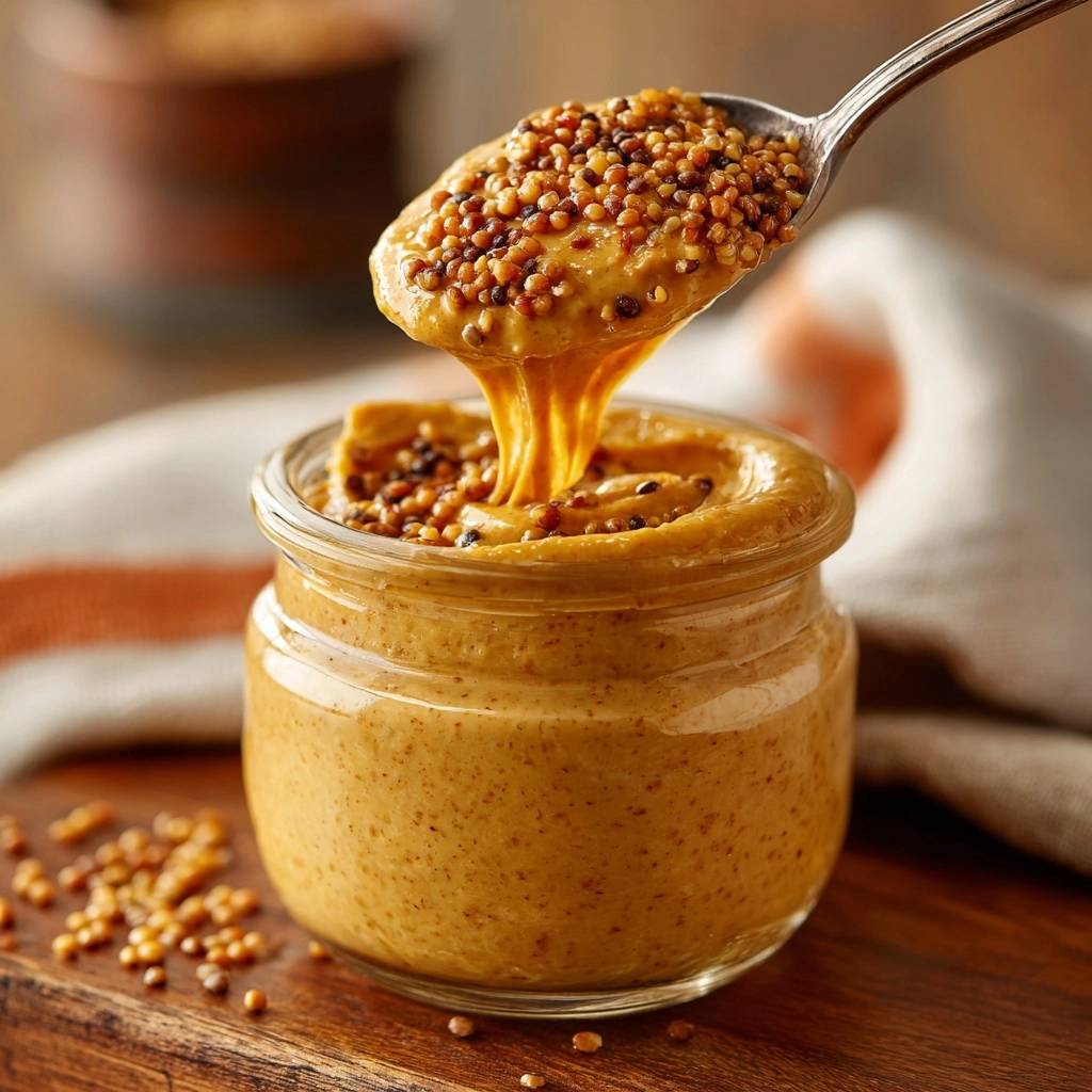 Huisgemaakte grofkorrelige mosterd: recept met bite