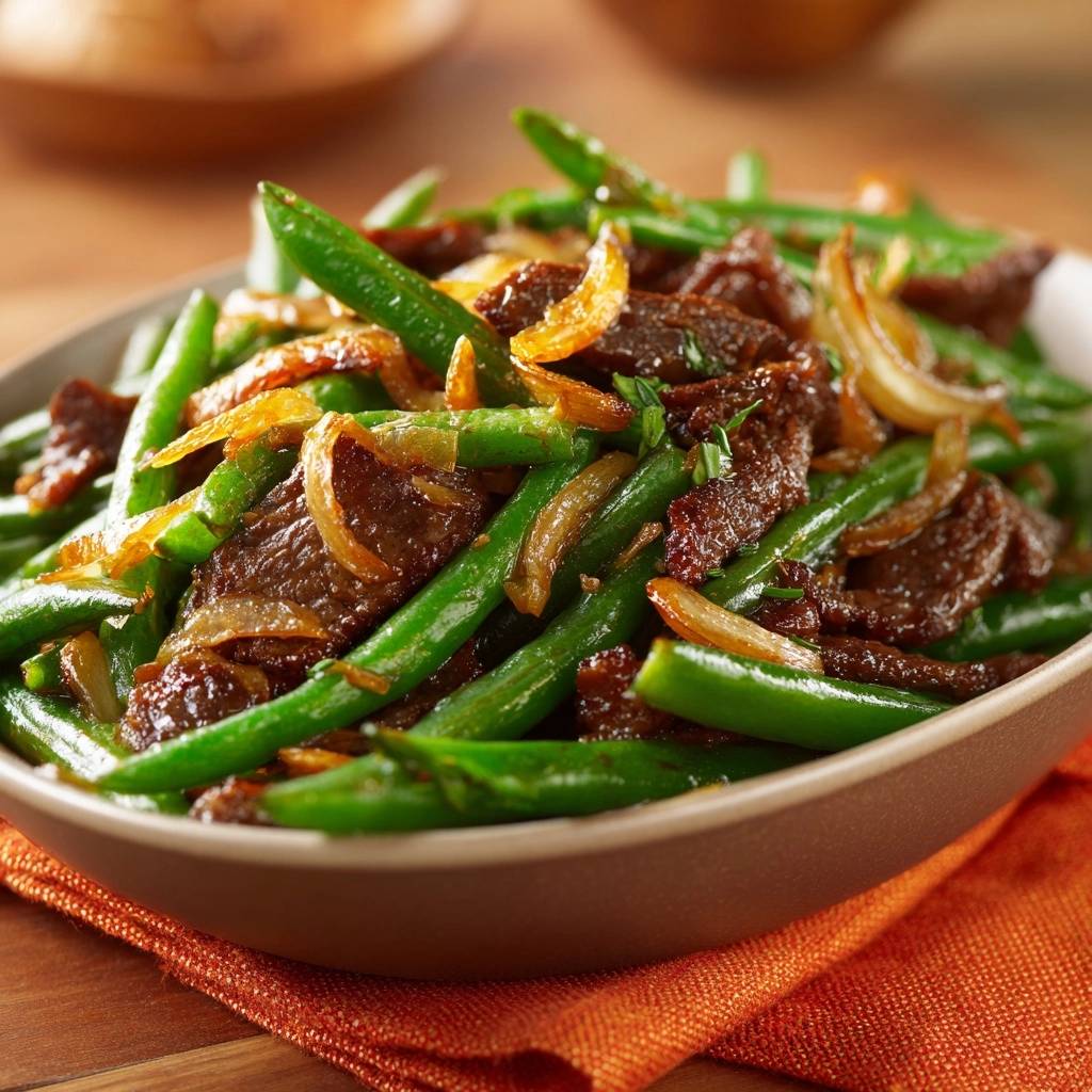 Knapperige rundvlees-bonenpan – recept in 30 minuten