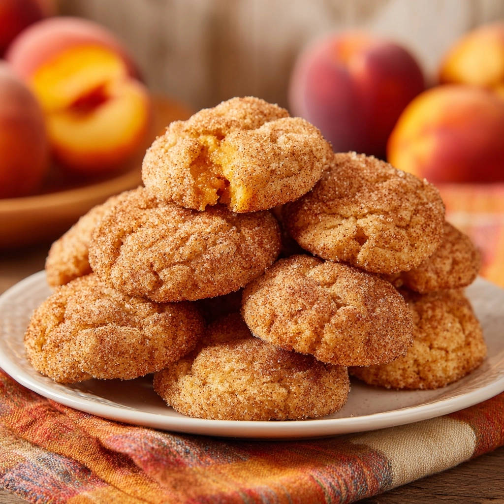 Sappige Perzik-Kaneelkoekjes: Uw Recept voor Onweerstaanbare Zachtheid