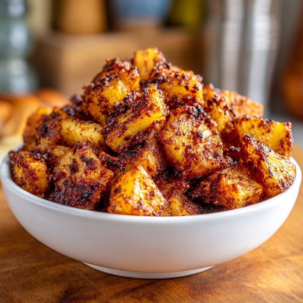 Knapperige gekruide aardappelen: gegarandeerd krokant van buiten, mals van binnen