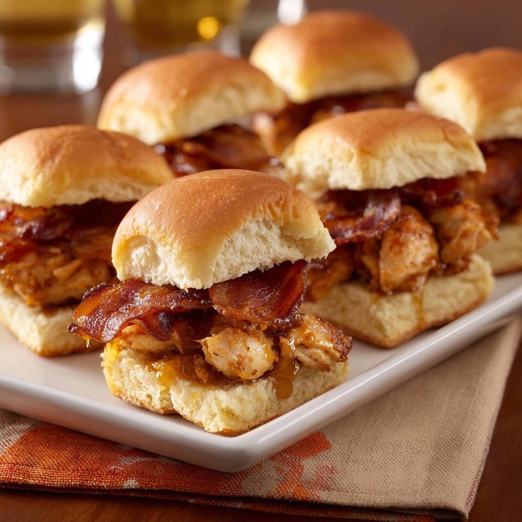 Sappige kip-bacon sliders: Nooit meer doorweekte broodjes!