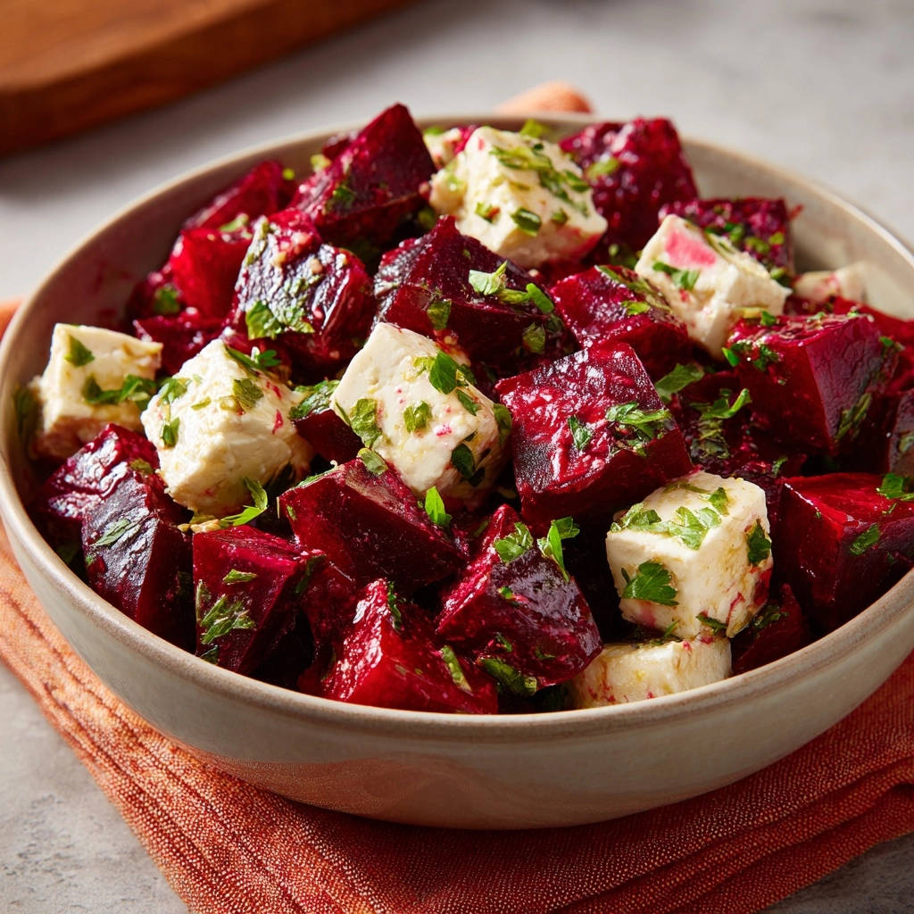 Bietensalade met feta: Het geheim van stralend witte feta
