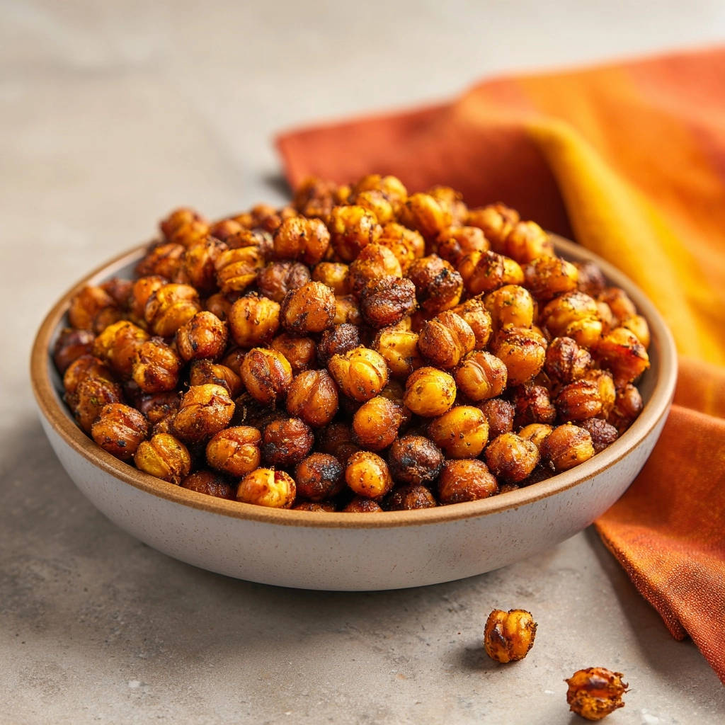 Knapperige geroosterde kikkererwten van het bakblik: Het geheim voor de perfecte crunch