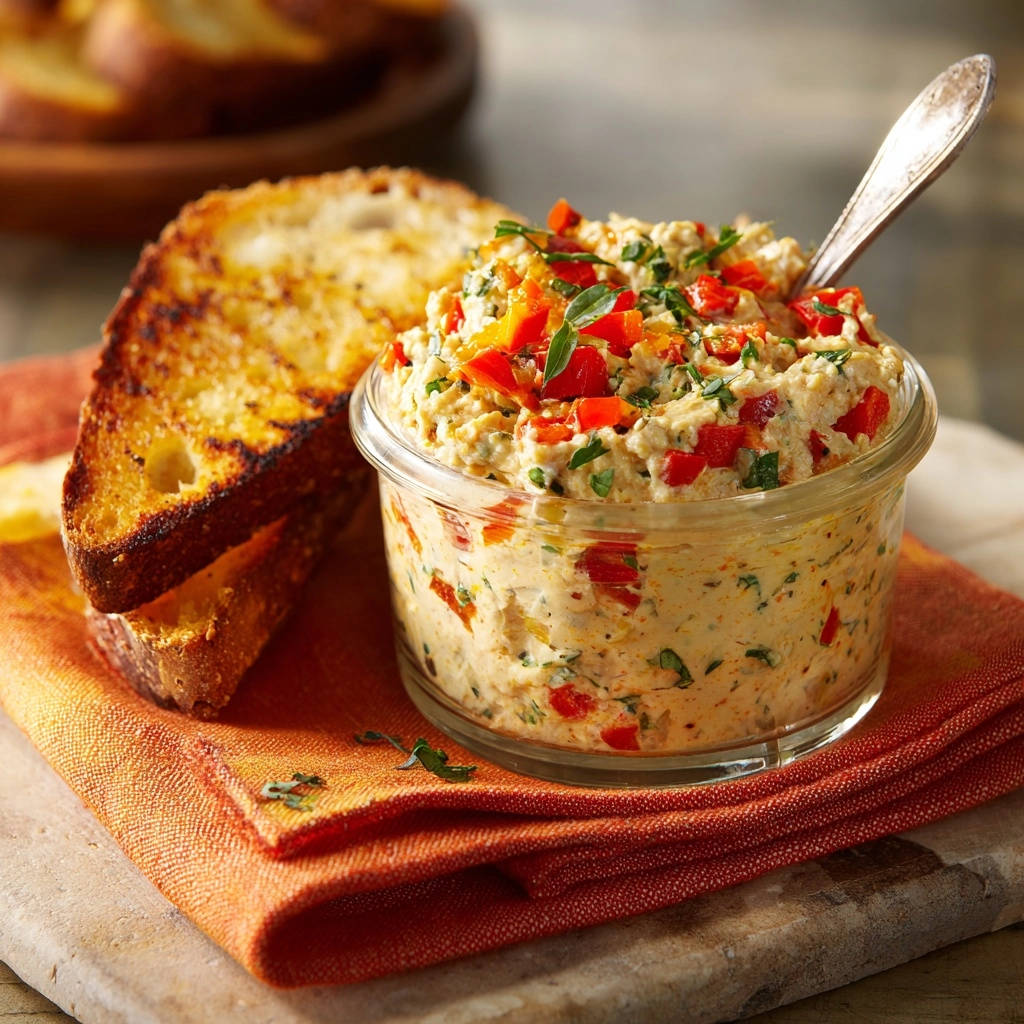 Romige Paprika-Kruidenpasta: Perfect voor onweerstaanbare hapjes