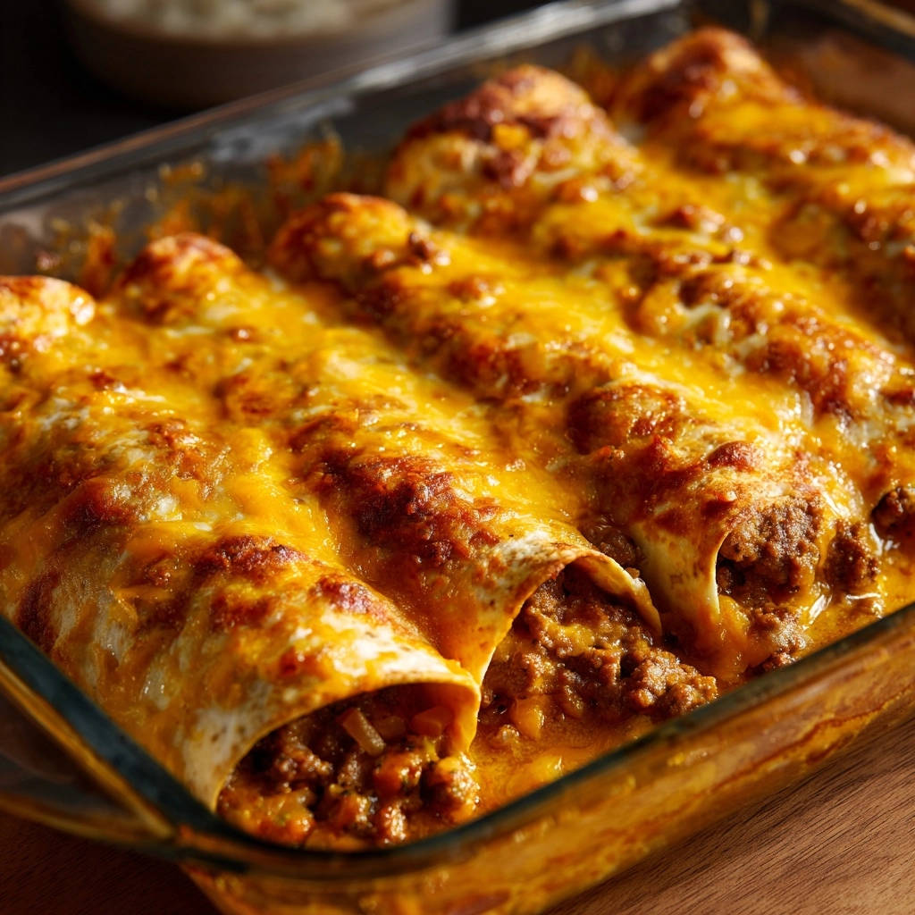 Klassieke Gehakt-Enchiladas: Het Geheim van Malse Tortilla’s