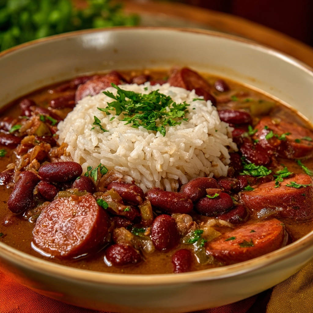 Creoolse bonenstoofpot met rijst: de romigheid die overtuigt!