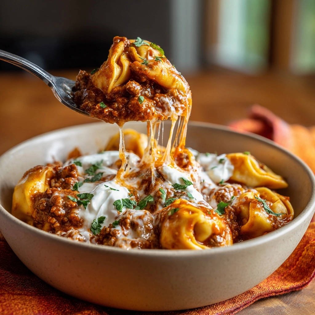 Blitz-Tortellini met gehaktsaus: jouw snelle avondgeluk