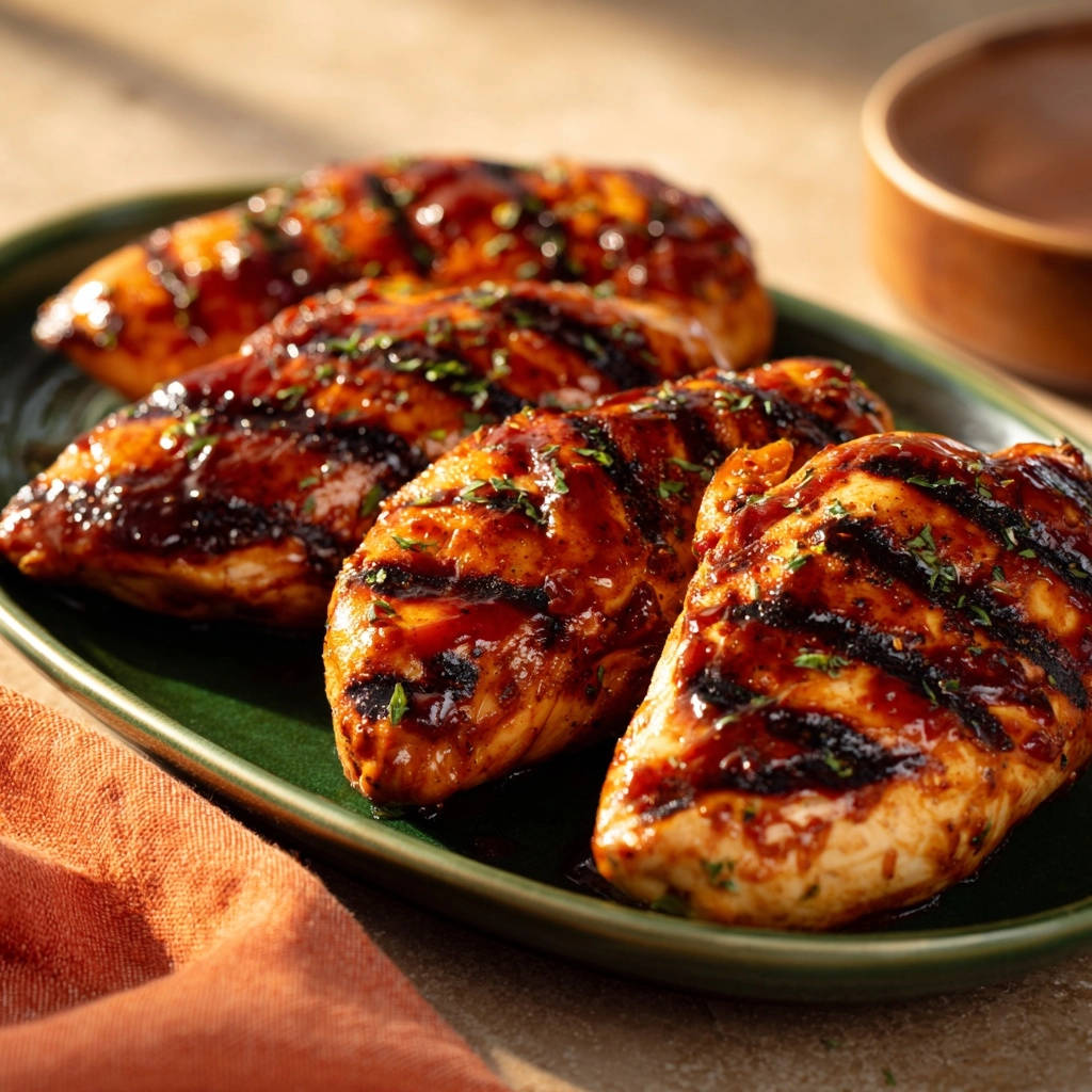 Sappige geglaceerde kipfilet van de grill: het geheim van ongeëvenaarde malsheid
