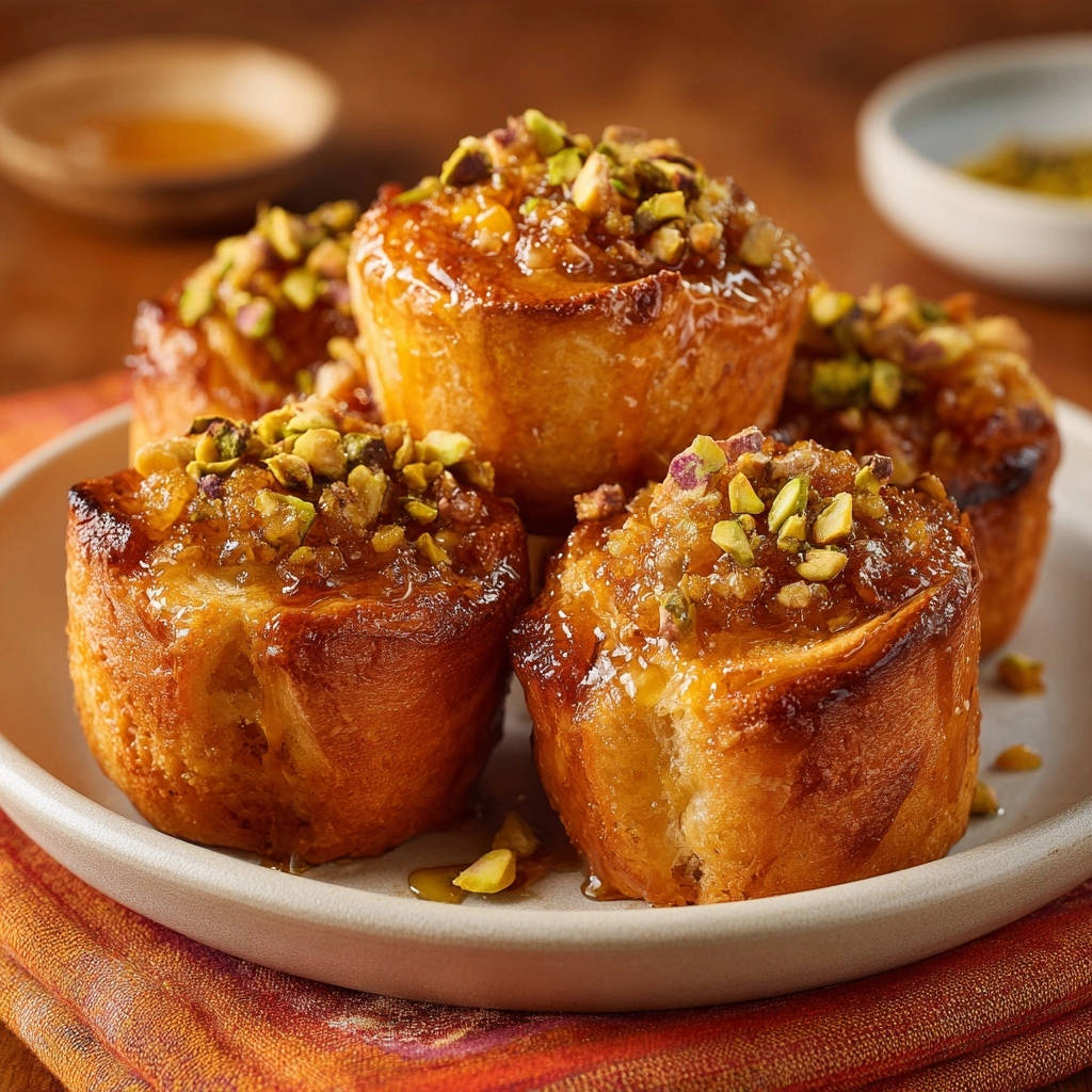 Gekarameliseerde pistacherolletjes: Het geheim voor hemels zachte genietmomenten