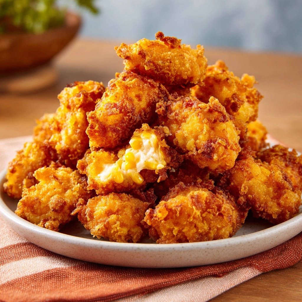 Knapperige maïskroketjes: heerlijk krokant van buiten, zacht van binnen – een onweerstaanbaar recept