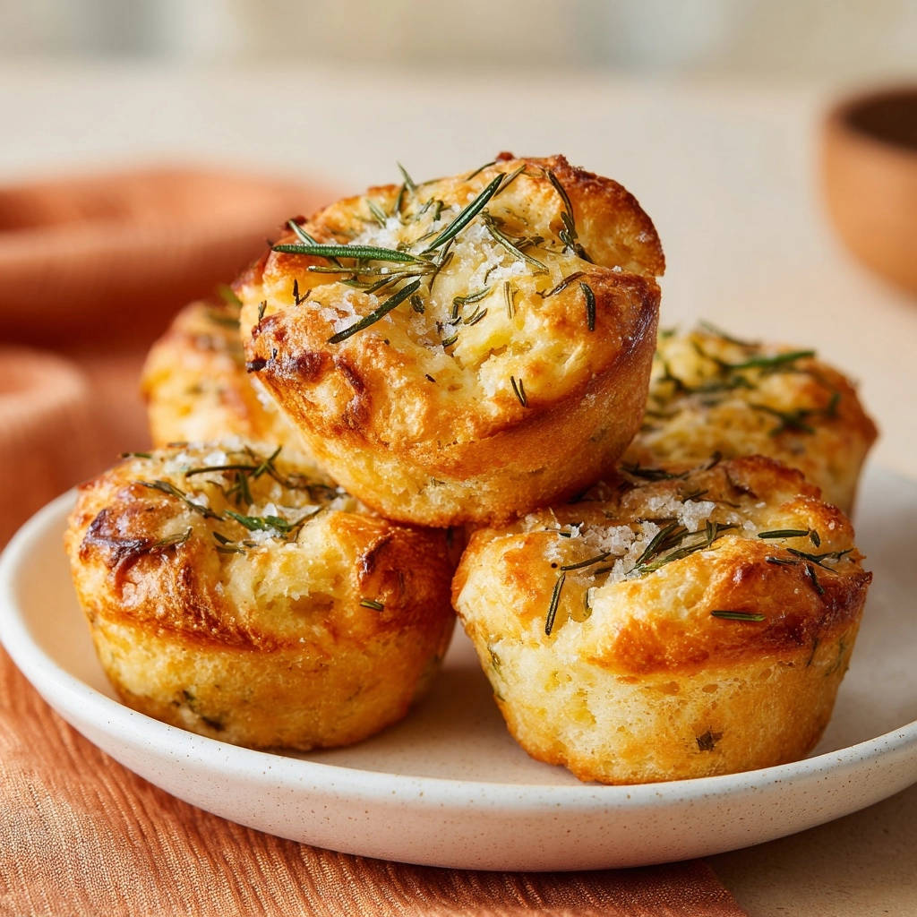 Hartige rozemarijn-kaasmuffins: gegarandeerd luchtig, nooit droog!