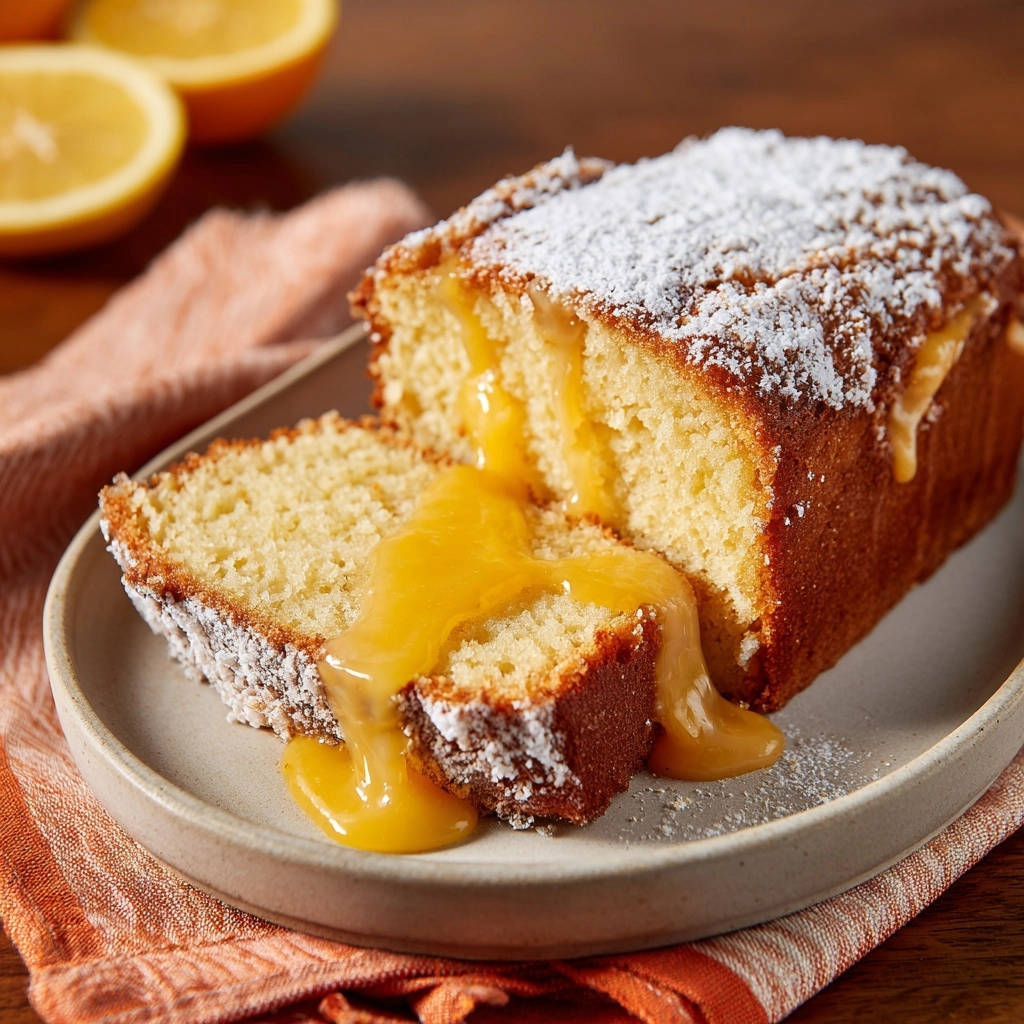 Citroencake met romige kern: het geheim van sappige perfectie