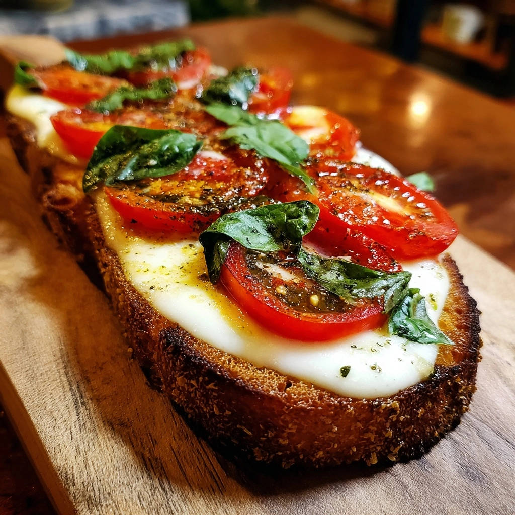 Knapperig Mozzarella-Tomatenbrood: Nooit meer zompig!
