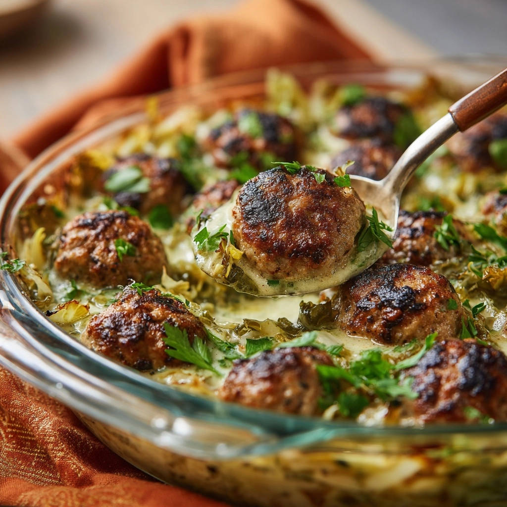 Chique koolpan met sappige gehaktballetjes: nooit meer waterige saus!