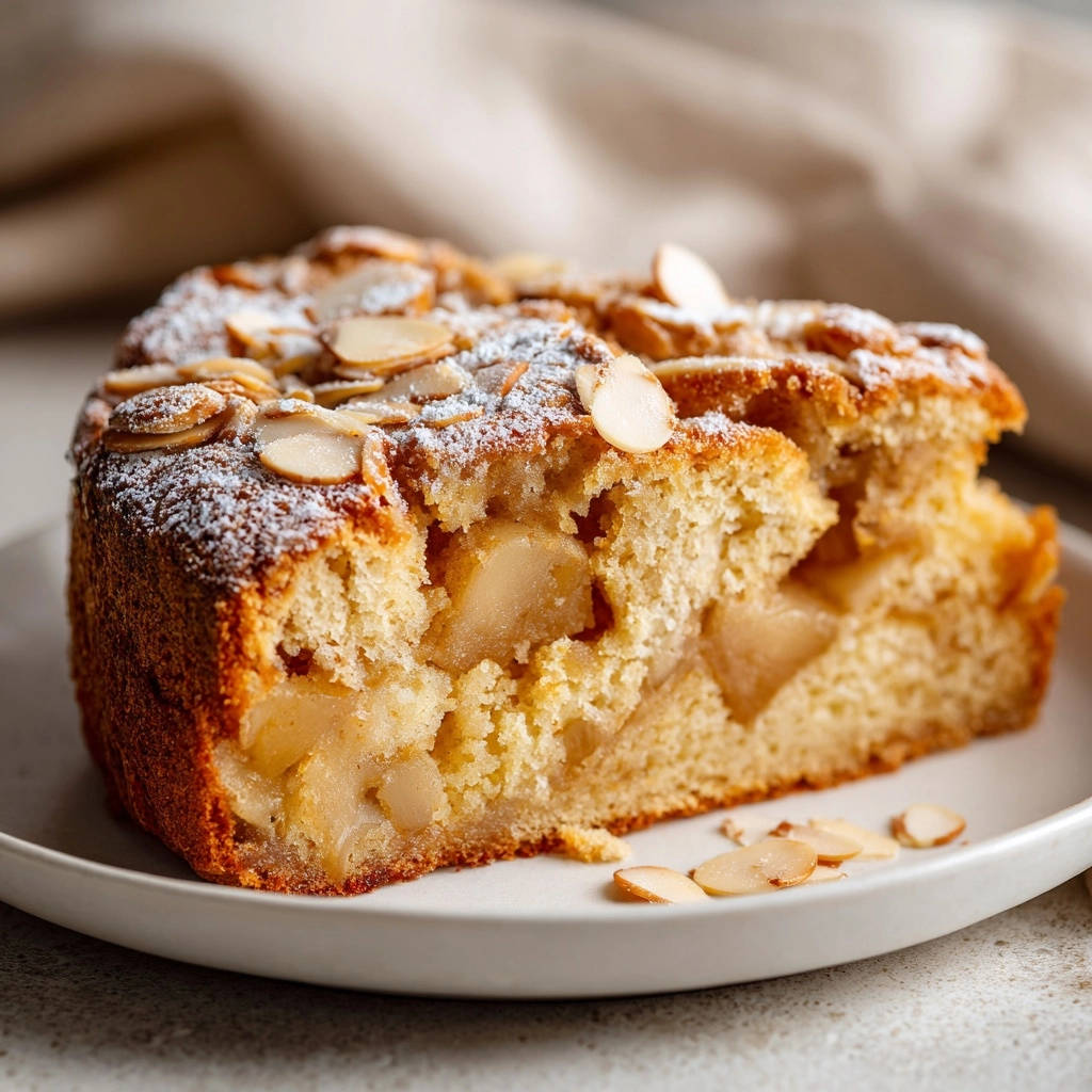 Sappige appelcake met amandelen: Zo lukt hij gegarandeerd sappig!