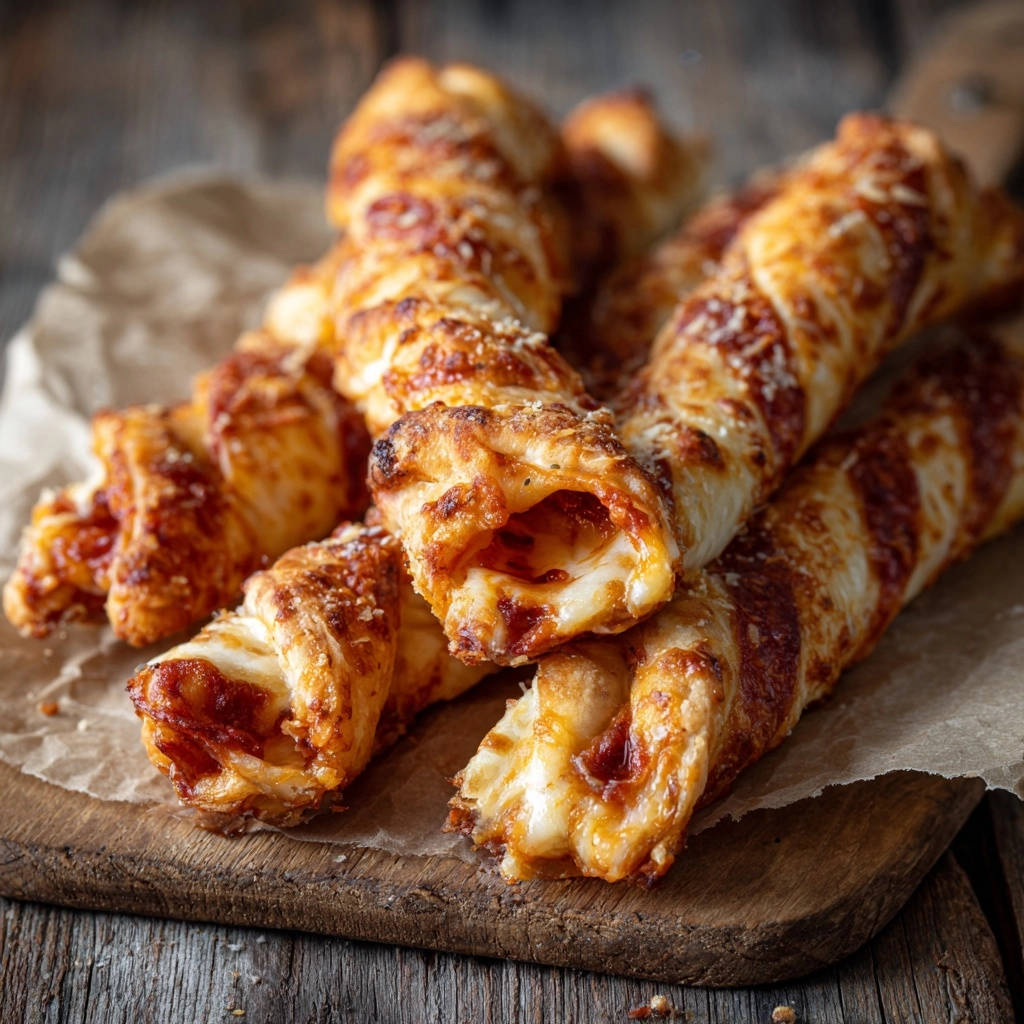 Knapperige Pizza-Twists: Nooit meer uitlopende vulling!