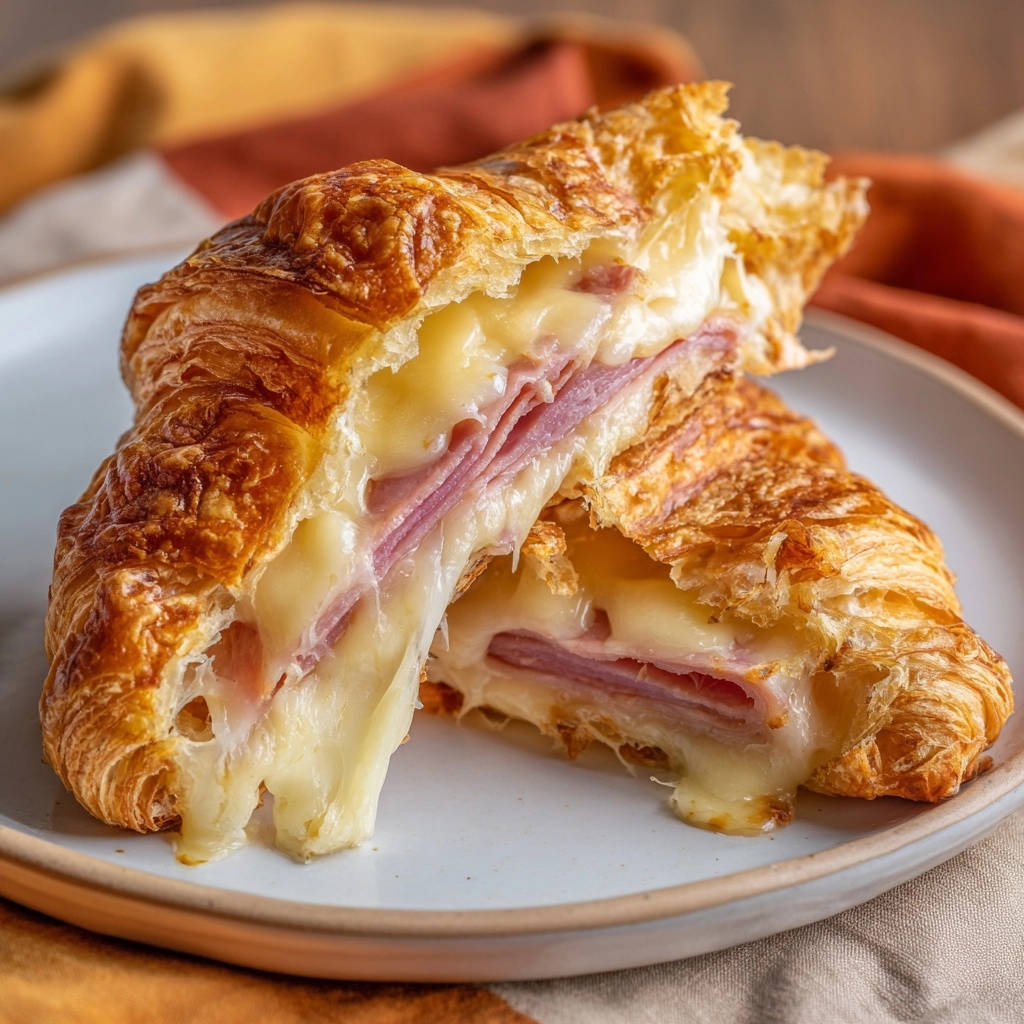 Gouden Ham-Kaas Croissants: Knapperig & Nooit Meer Zompig