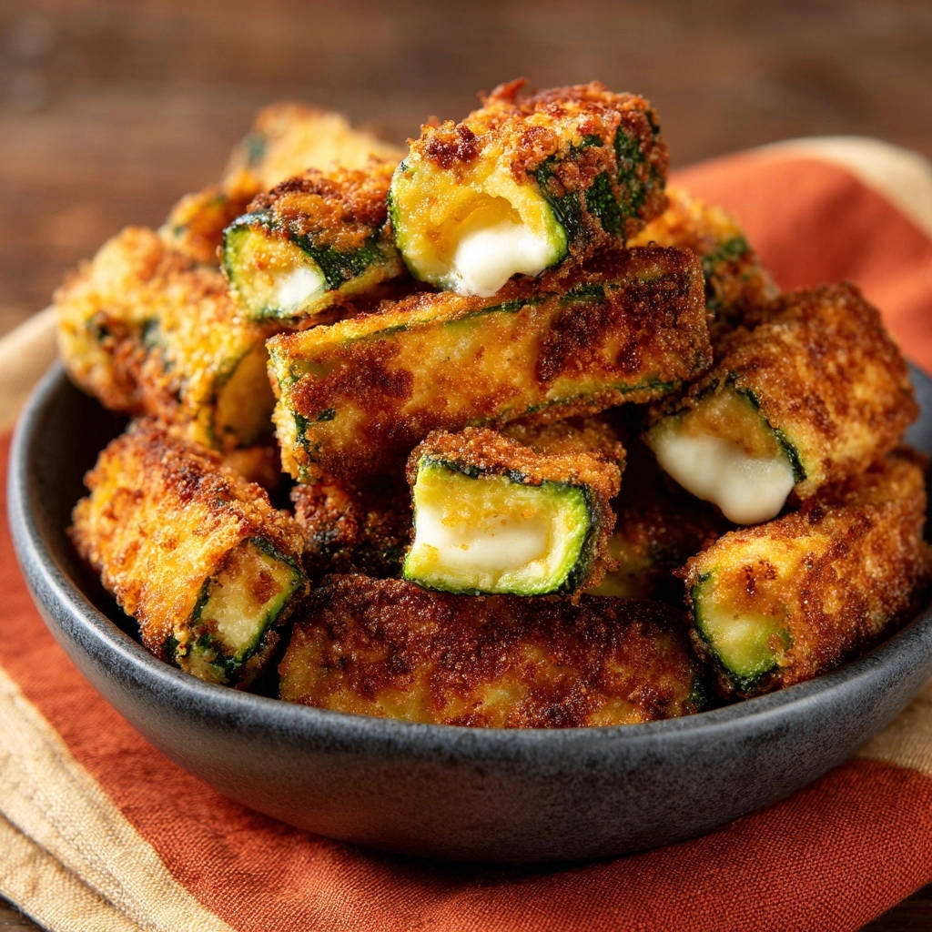 Knapperige kaas-courgettesticks: perfect knapperig en kaasmachtig