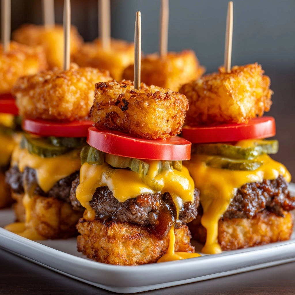 Mini-Burger met knapperige aardappelbroodjes: jouw ultieme snackervaring