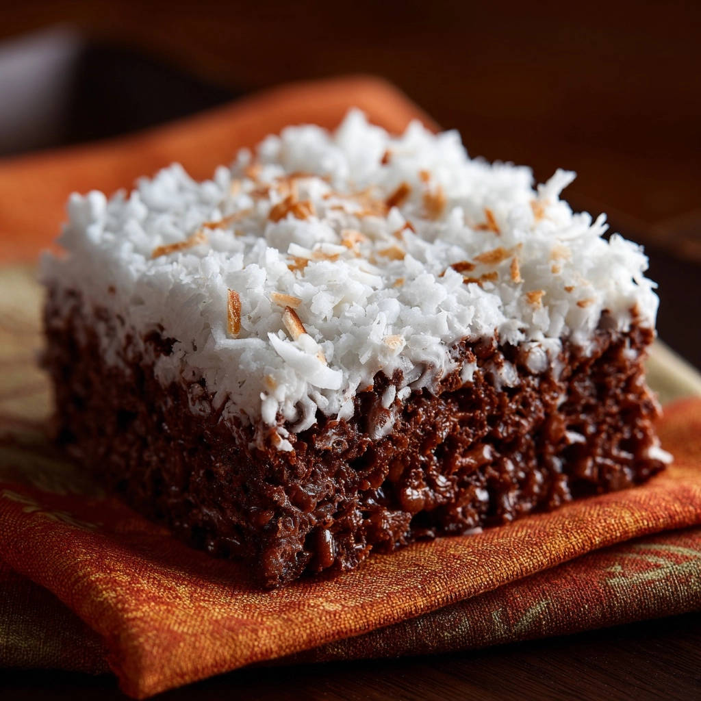 Sappige chocolade-kokosdroom: nooit meer een droge cake!