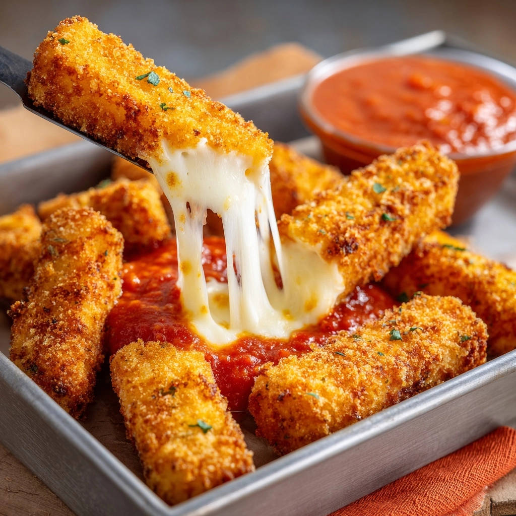 Knapperige Mozzarella Sticks: Nooit meer lekkende kaas!