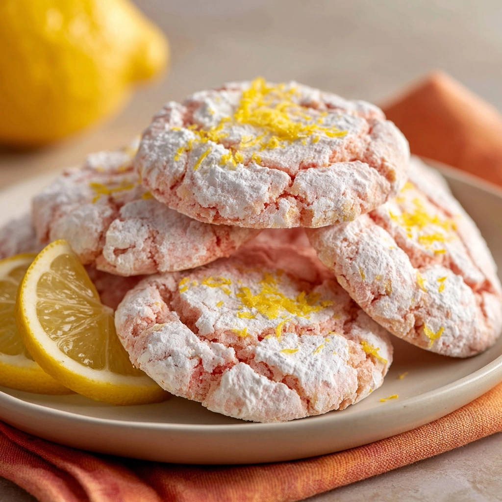 Zomerse Citroen-Crinkle Koekjes: Nooit Meer Verdwenen Poedersuiker!