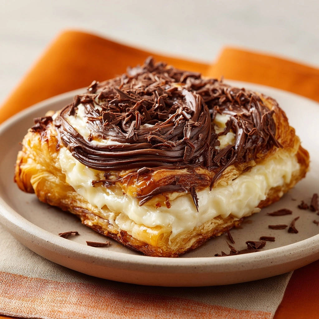 Bladerdeeggebakjes met vanille- en chocoladecrème: de truc voor perfect genot