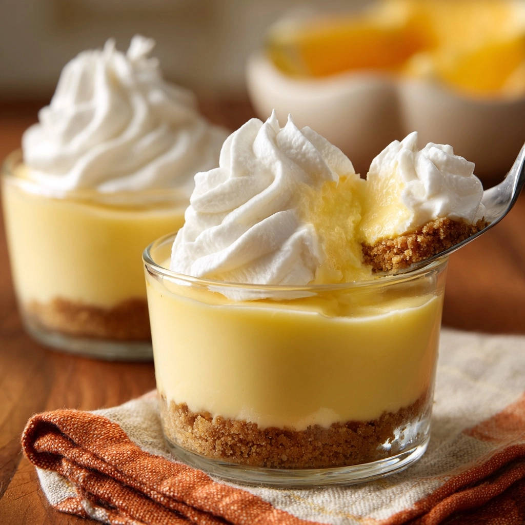 Citroentaartlaag in glas: nooit meer zompige koekbodem!