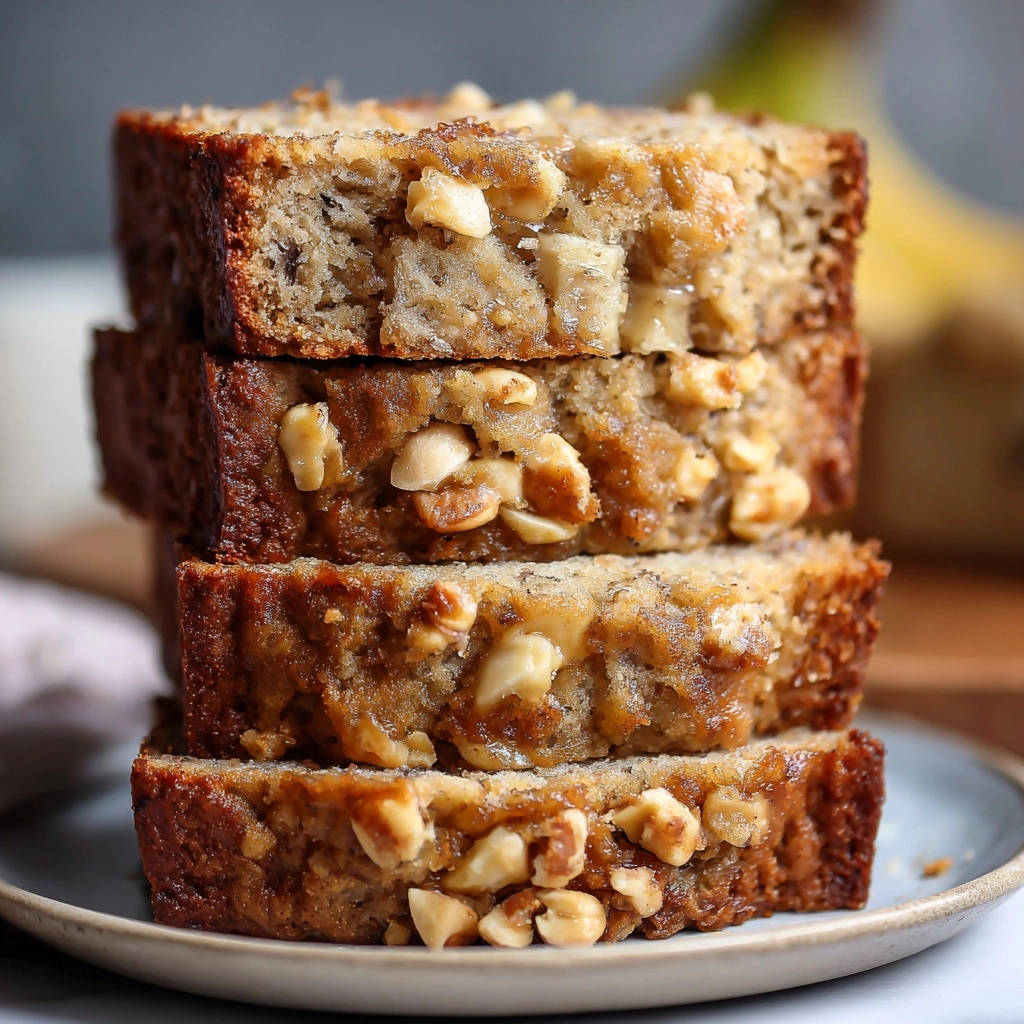 Bananenbrood met walnoten: Extra sappig!