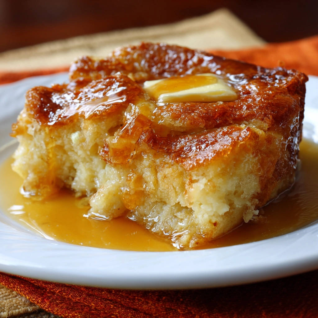 Gebackener Arme Ritter Auflauf: Binnen sappig, buiten knapperig