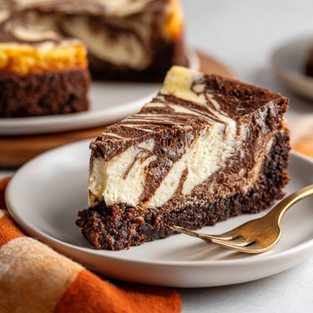 Gemarmerde Chocolade Cheesecake: Romig & Perfect!