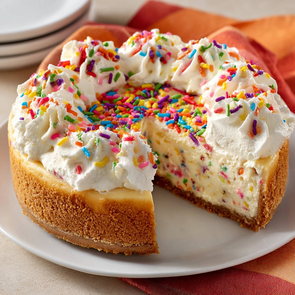 Käsekuchen met kleurrijke kruimels: Zo wordt hij heerlijk romig en zonder scheuren!