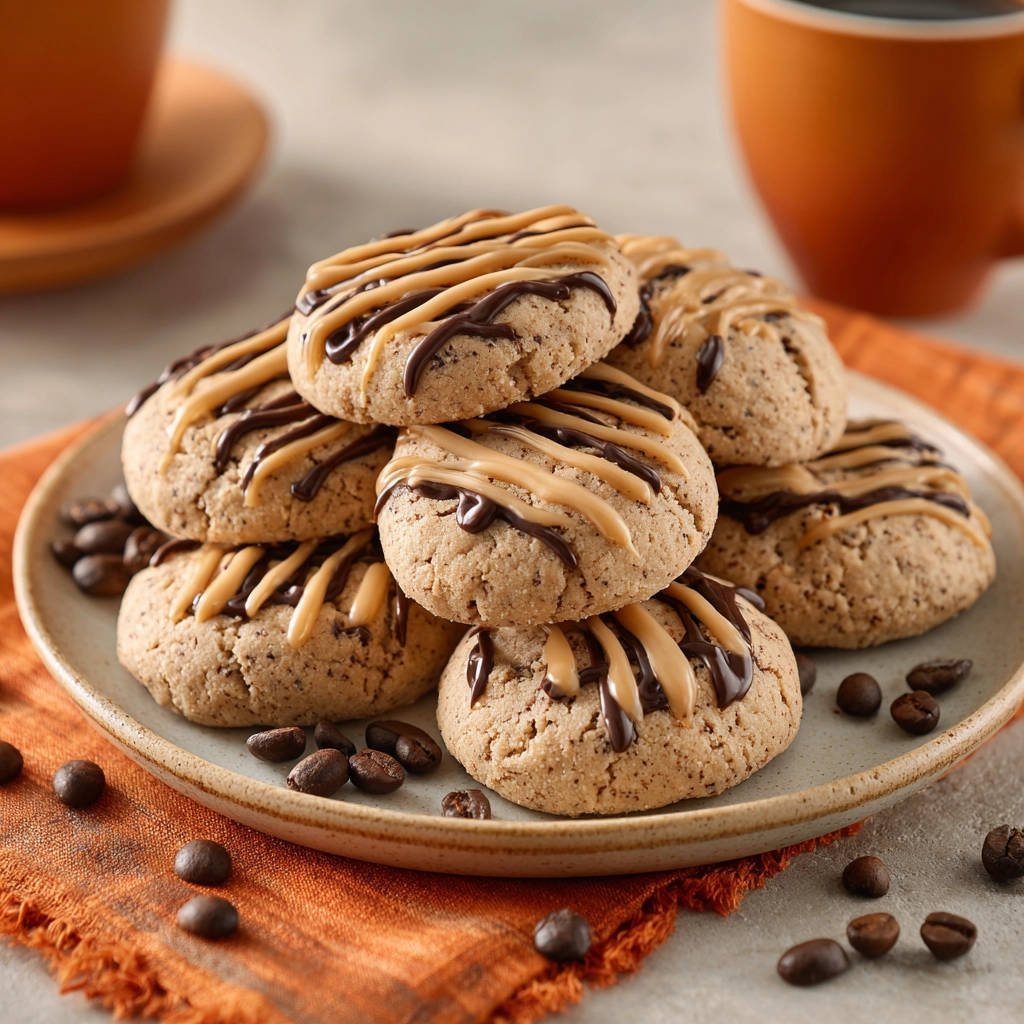 Koffie-Pinda-Chocoladekoekjes: Vochtig & Intens van Smaak