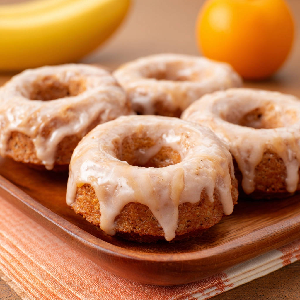 Gebakken Bananen-Donuts: Nooit Meer Droog!