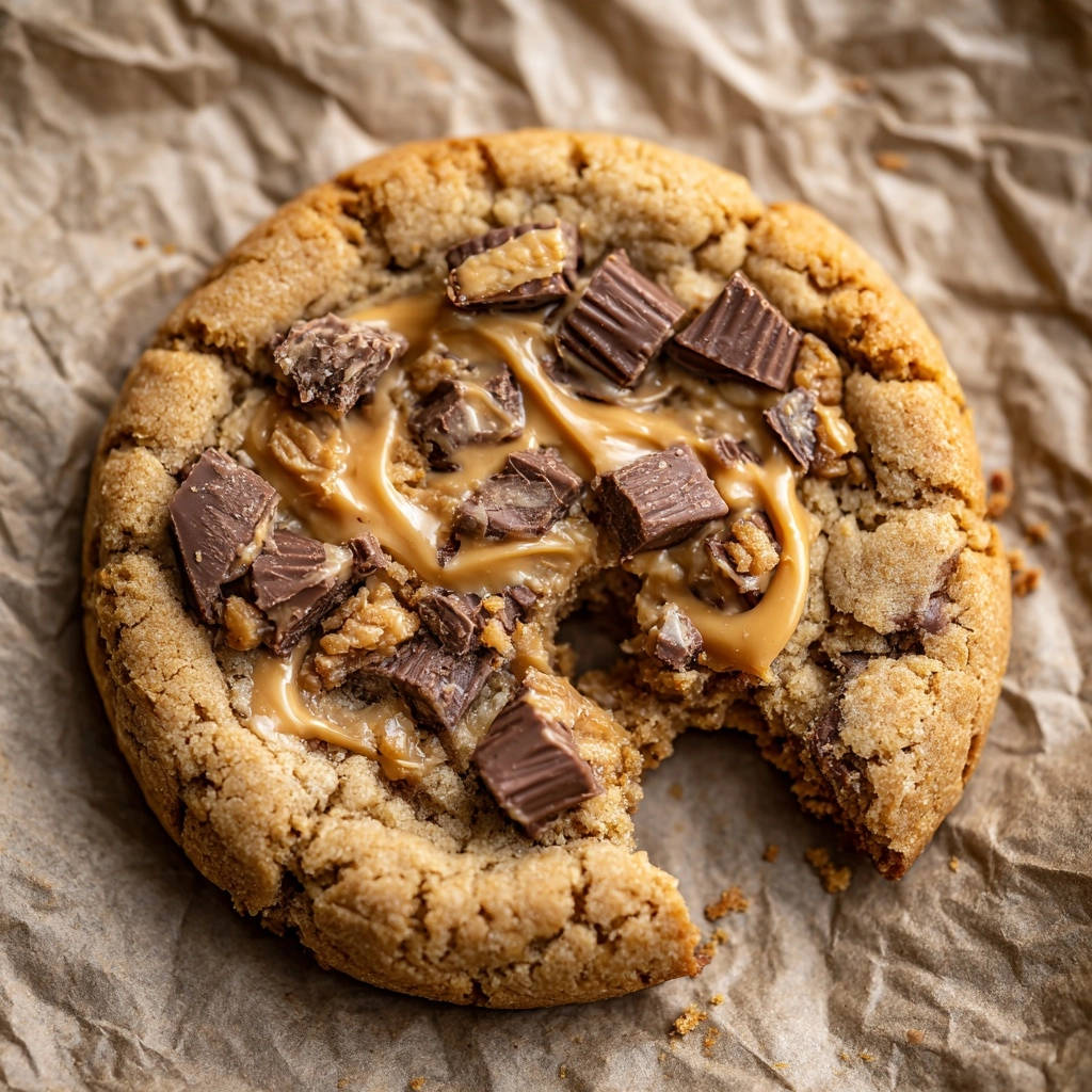 XXL Pindakaas-Chocoladecookie: Jouw Weg naar onweerstaanbaar chewy Genot