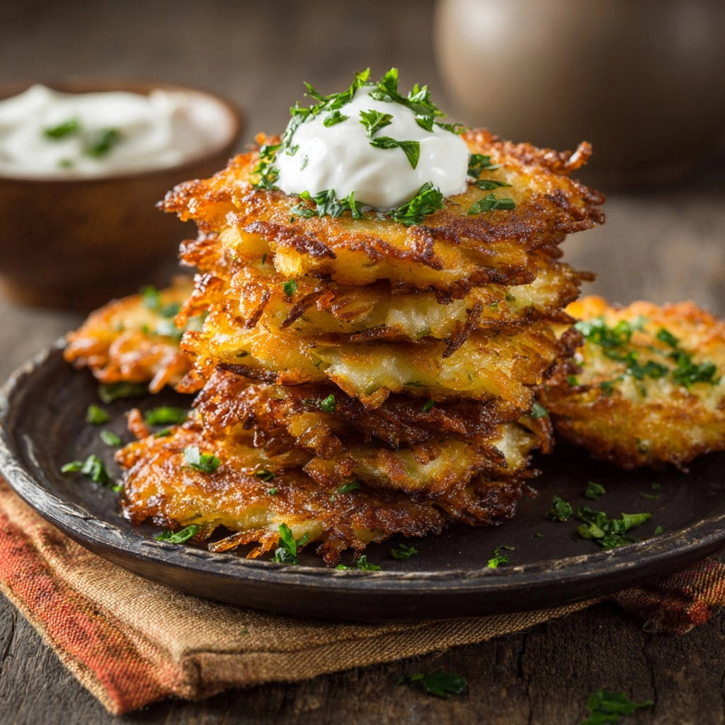 Kartoffelpuffer: Goudbruin, krokant & nooit meer vet!