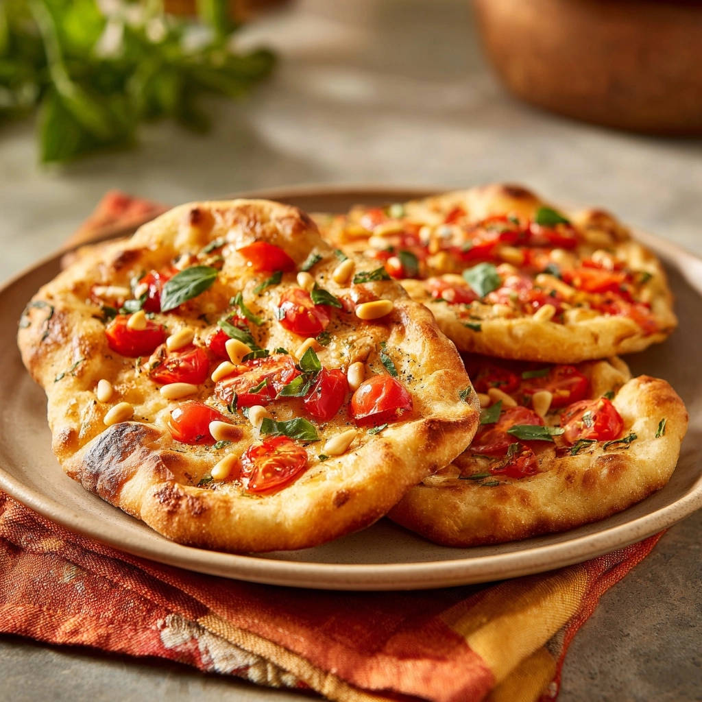Mediterrane Mini-Fladenbroden: Onweerstaanbaar zacht & eenvoudig