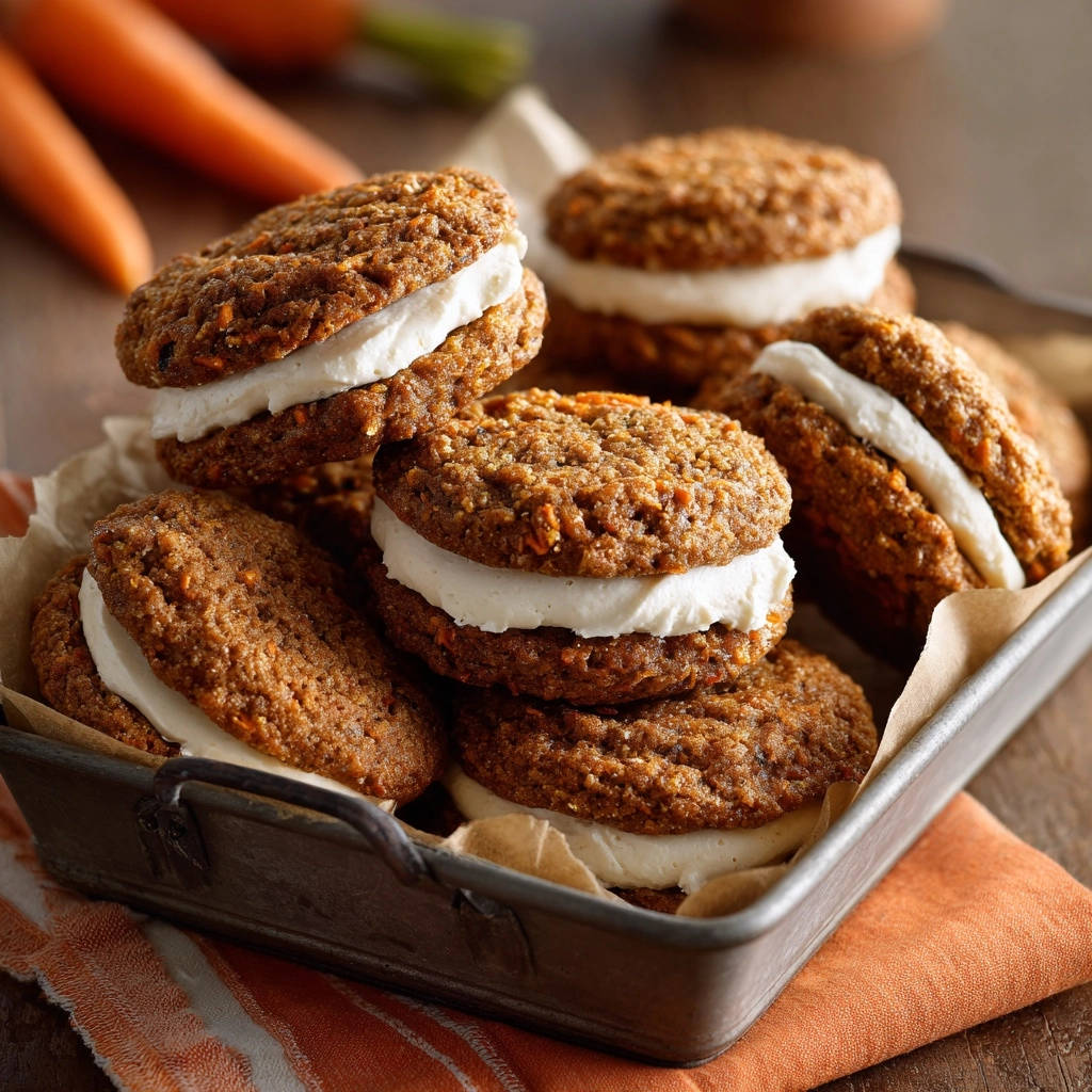 Sappige wortel-whoopies: Het geheim van onweerstaanbare sappigheid