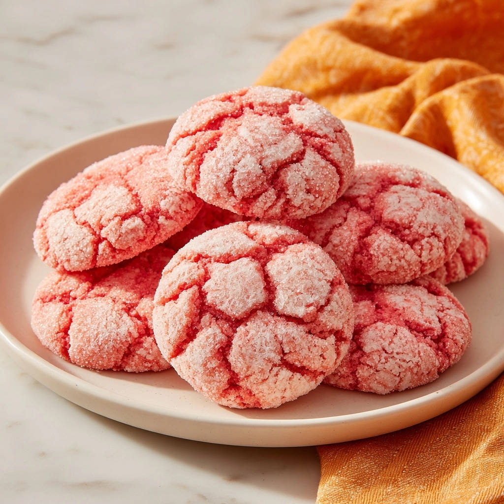 Rosa Crinkle-Koekjes: Het Geheim van Onovertroffen Mooie Rimpels