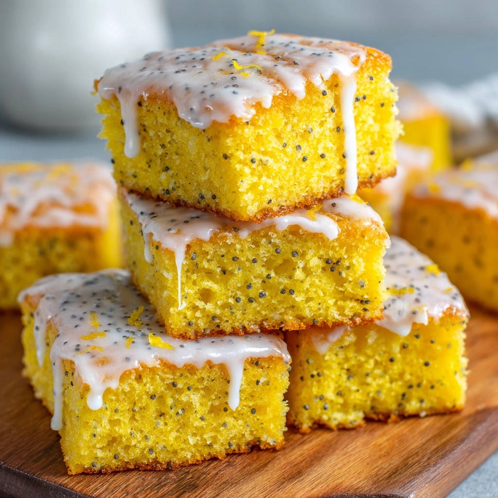 Citroen-maanzaadrepen: jouw recept voor onweerstaanbare sappigheid