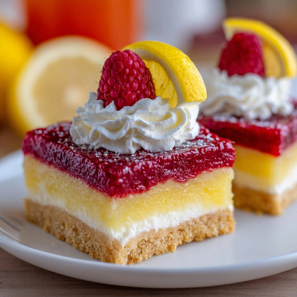 Zomerse citroen-frambozencake: perfect snijvast